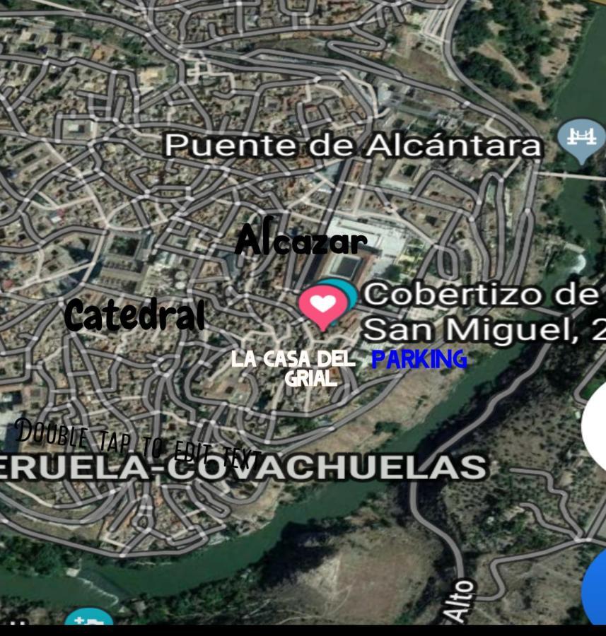 Apartamentos La Casa Del Grial Toledo Zewnętrze zdjęcie
